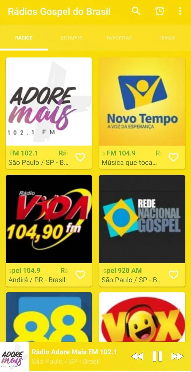 Rádios Gospel AM - FM - Web | Indus Appstore | Screenshot