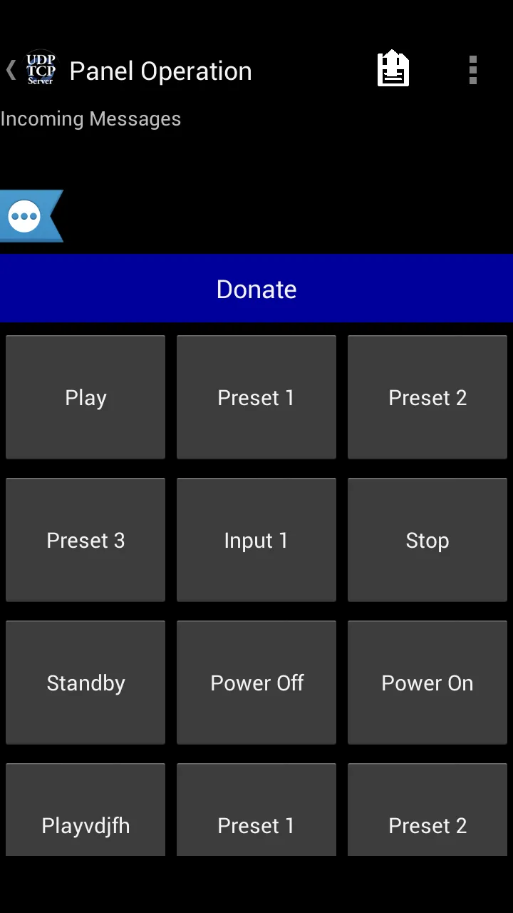 UDP TCP Server | Indus Appstore | Screenshot