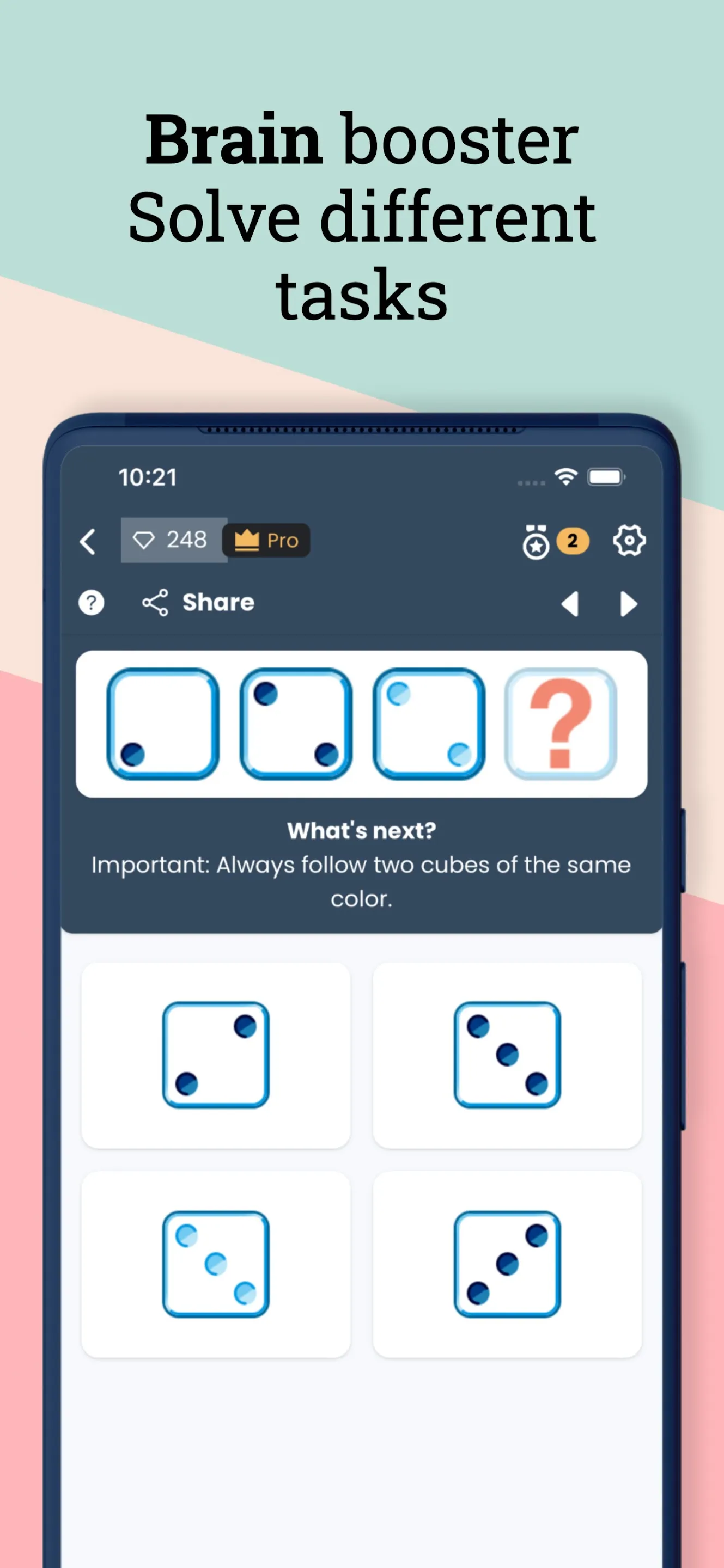 IQ Test Brain Training Riddles | Indus Appstore | Screenshot