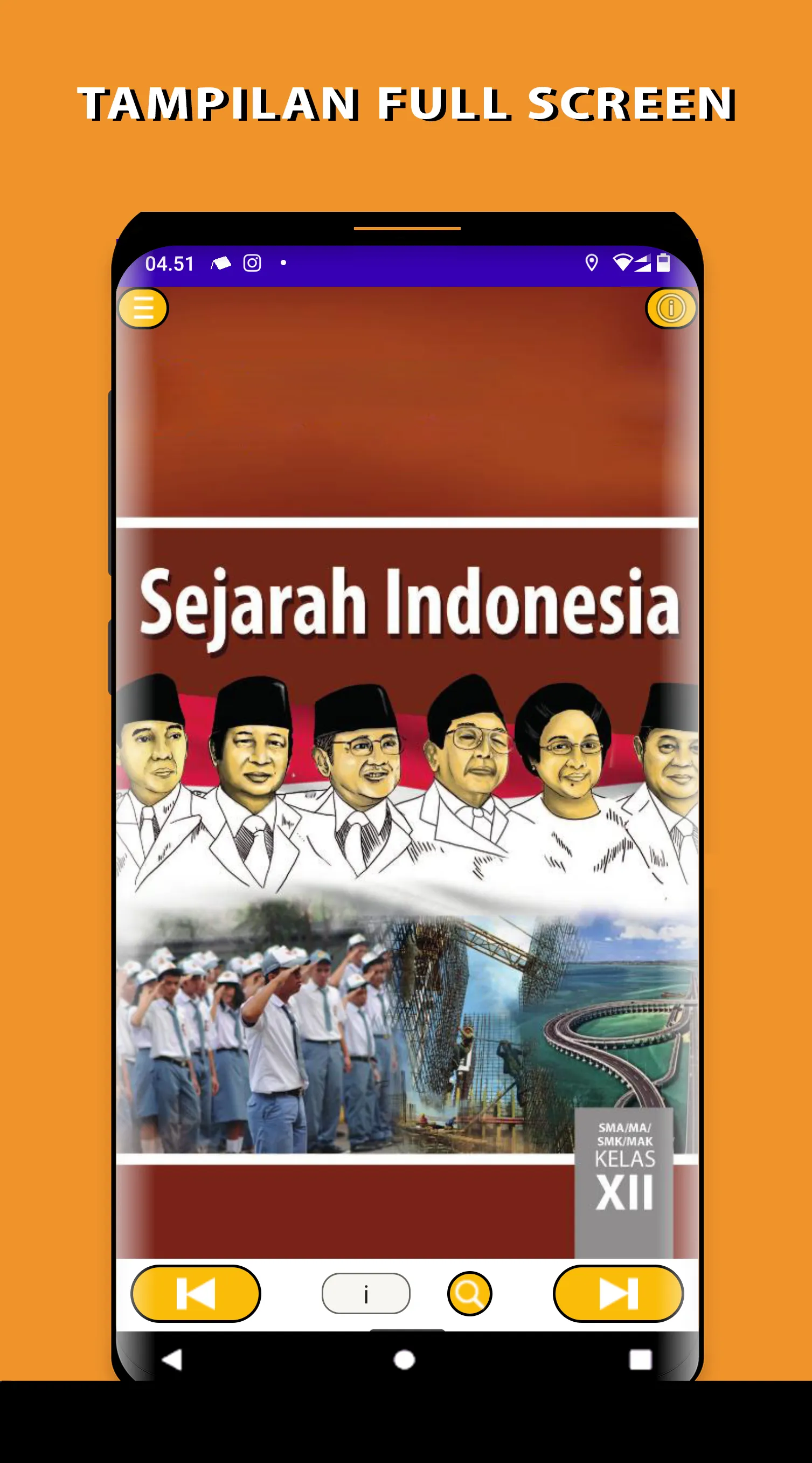 Sejarah 12 Kurikulum 2013 | Indus Appstore | Screenshot