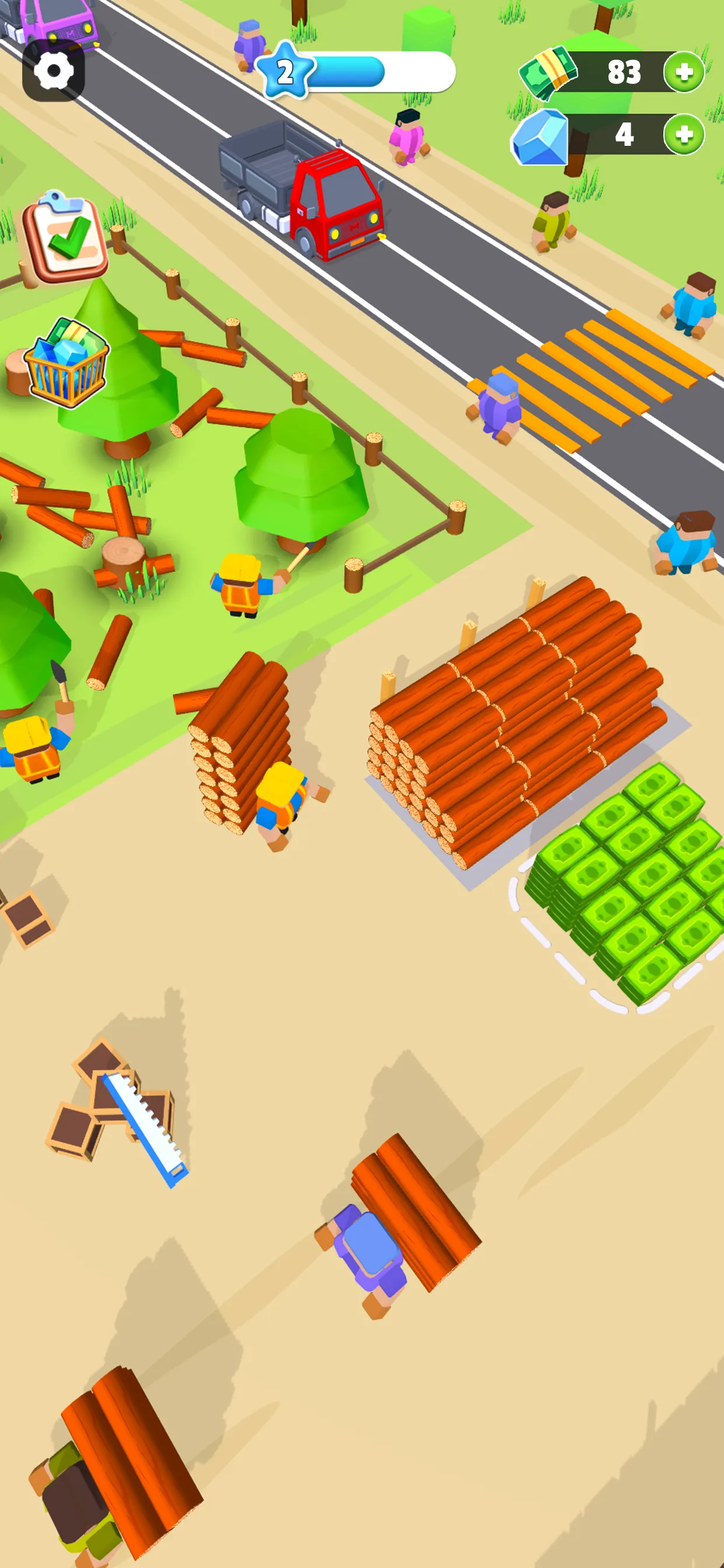 Wood Factory – Lumber Tycoon | Indus Appstore | Screenshot