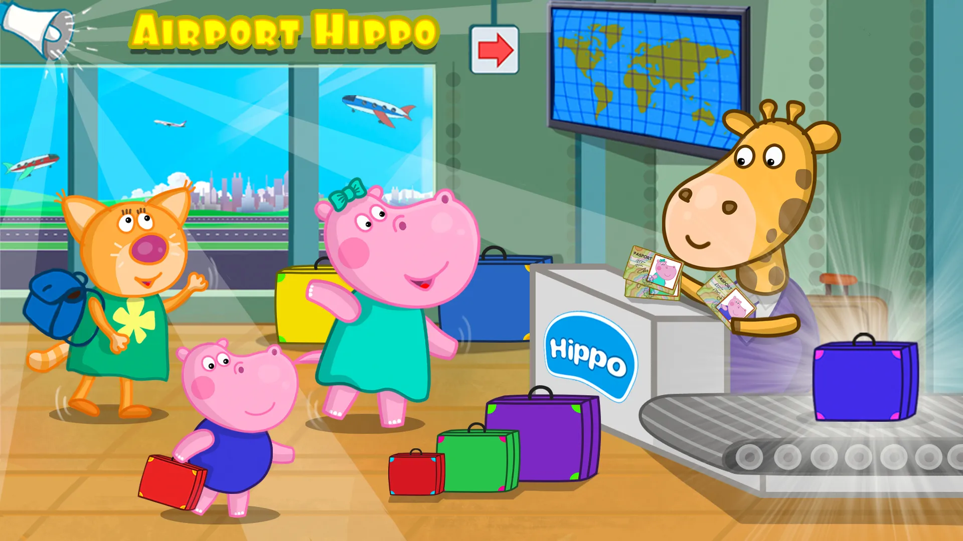 Hippo: Airport adventure | Indus Appstore | Screenshot