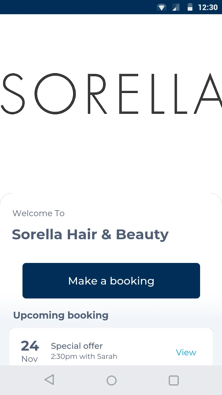 Sorella Hair & Beauty | Indus Appstore | Screenshot