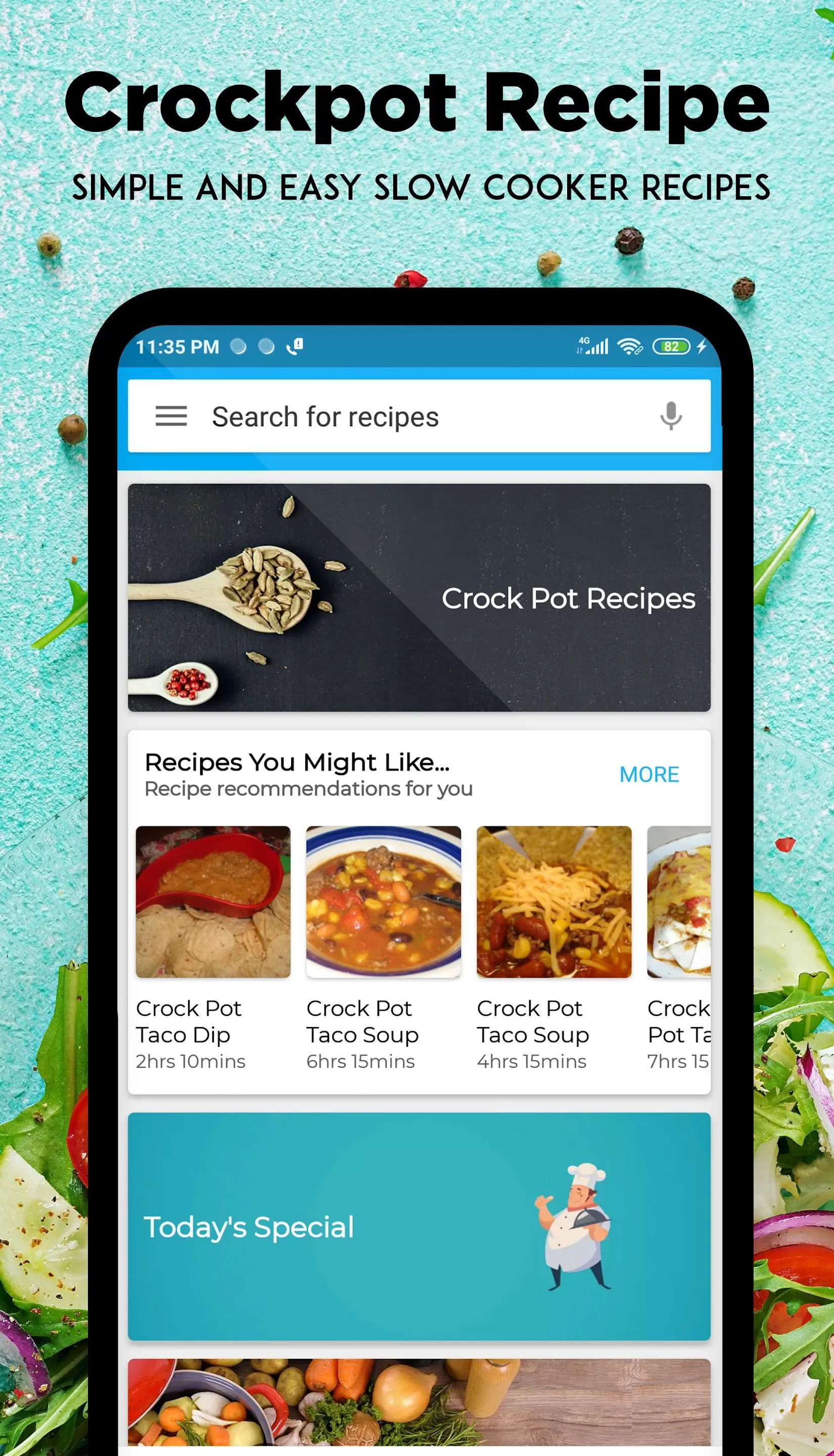 Crock Pot: Slow Cooker Recipes | Indus Appstore | Screenshot