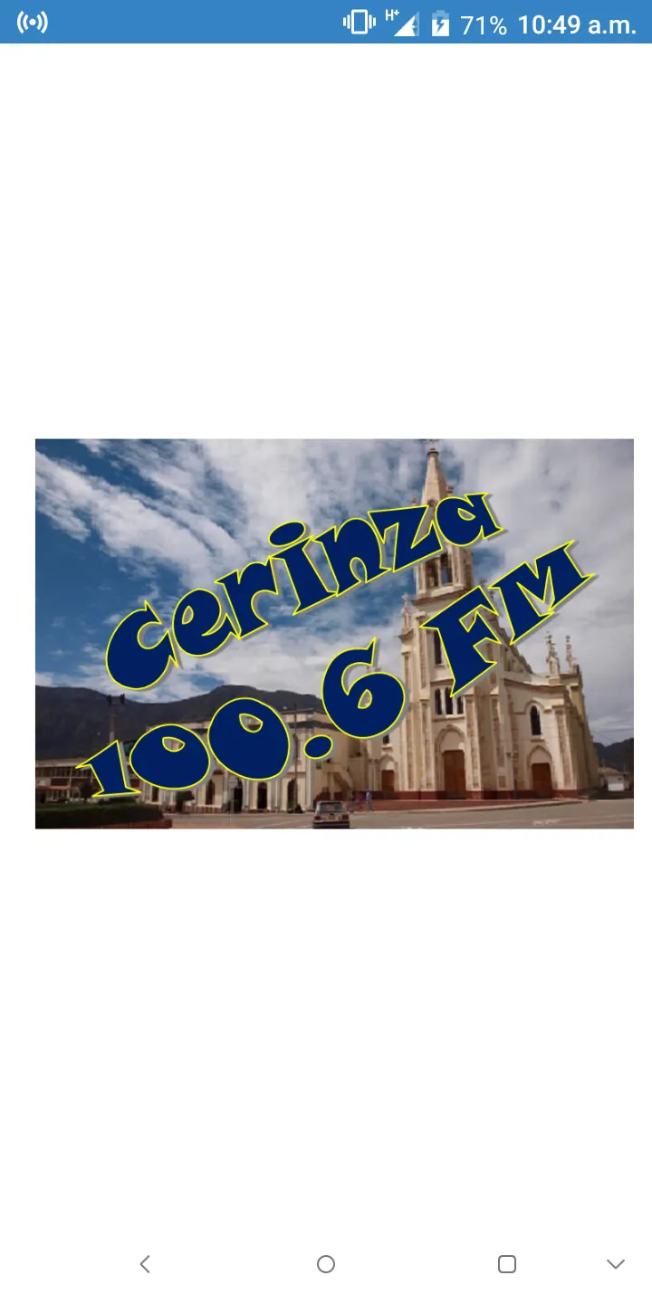 Cerinza FM | Indus Appstore | Screenshot