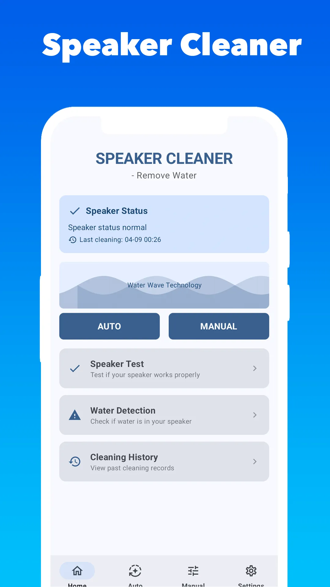 Speaker Cleaner - Remove Water | Indus Appstore | Screenshot