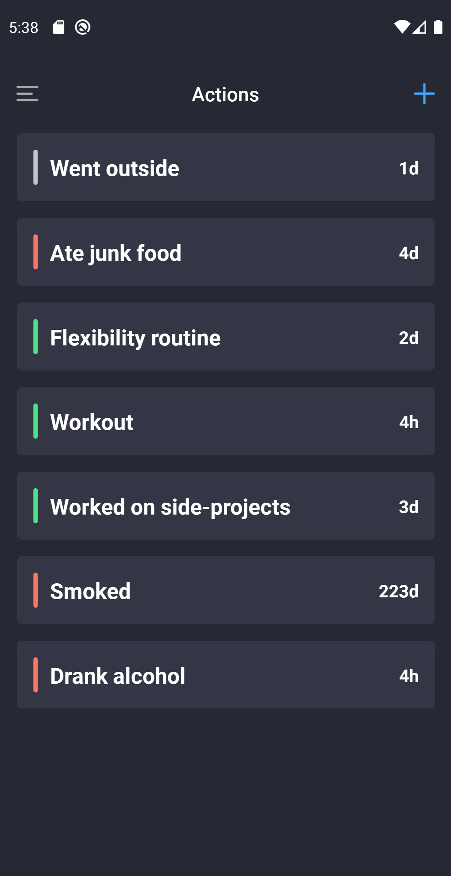 Tracktions: Routines & Habits | Indus Appstore | Screenshot