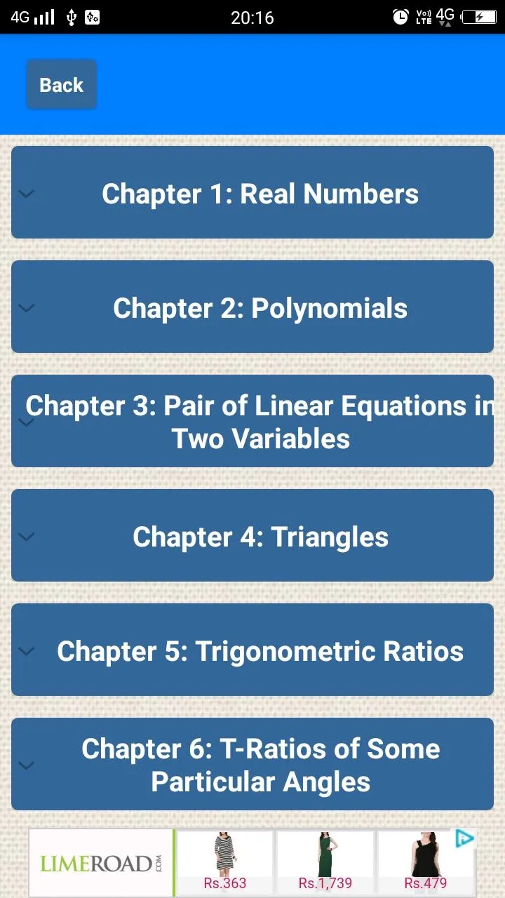 NCERT 10th Maths Solutions | Indus Appstore | Screenshot