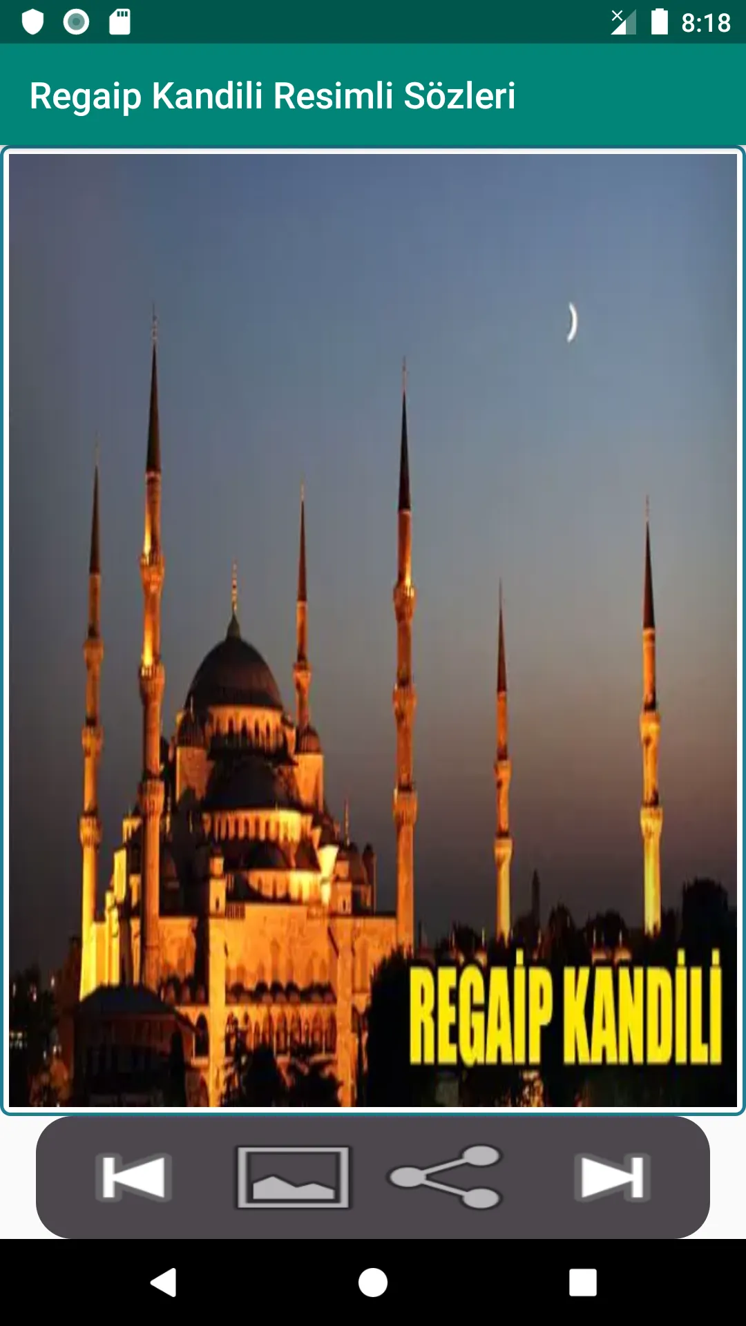 Regaip Kandili  Mesajları 2024 | Indus Appstore | Screenshot