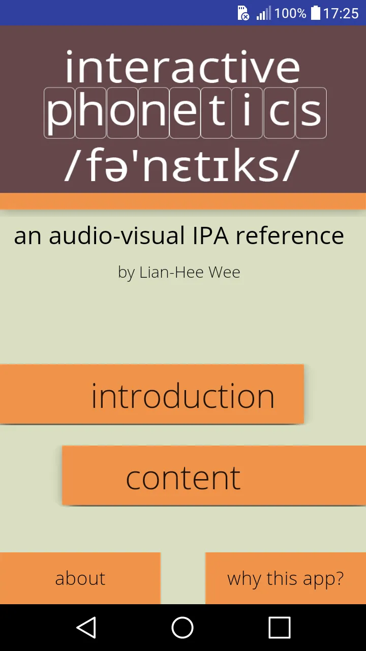 AV Phonetics | Indus Appstore | Screenshot