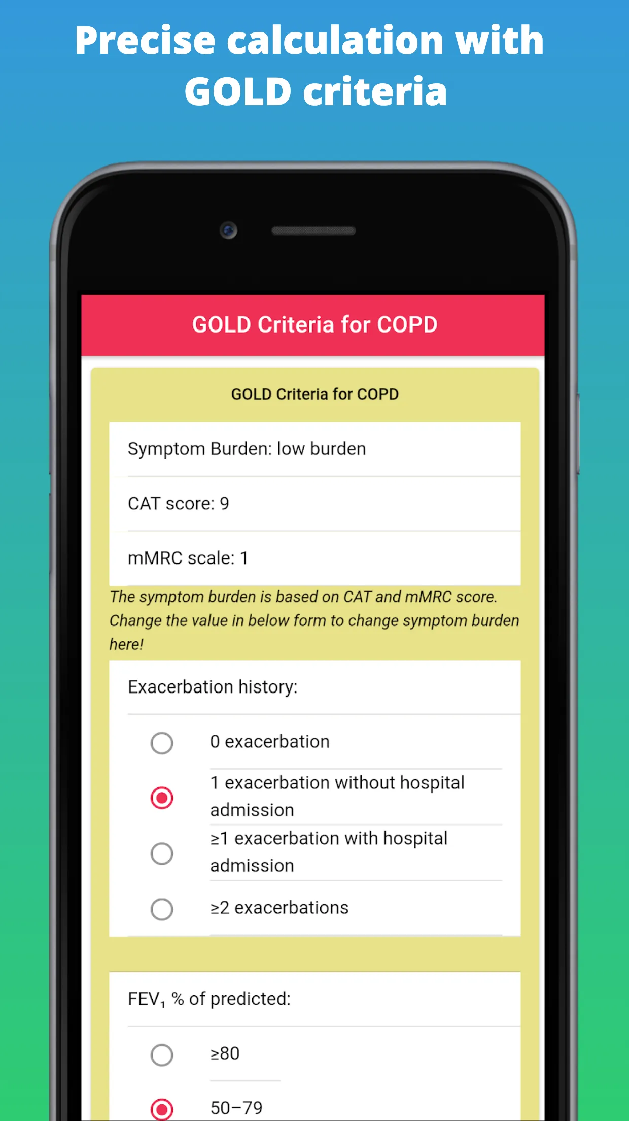 GOLD COPD | Indus Appstore | Screenshot