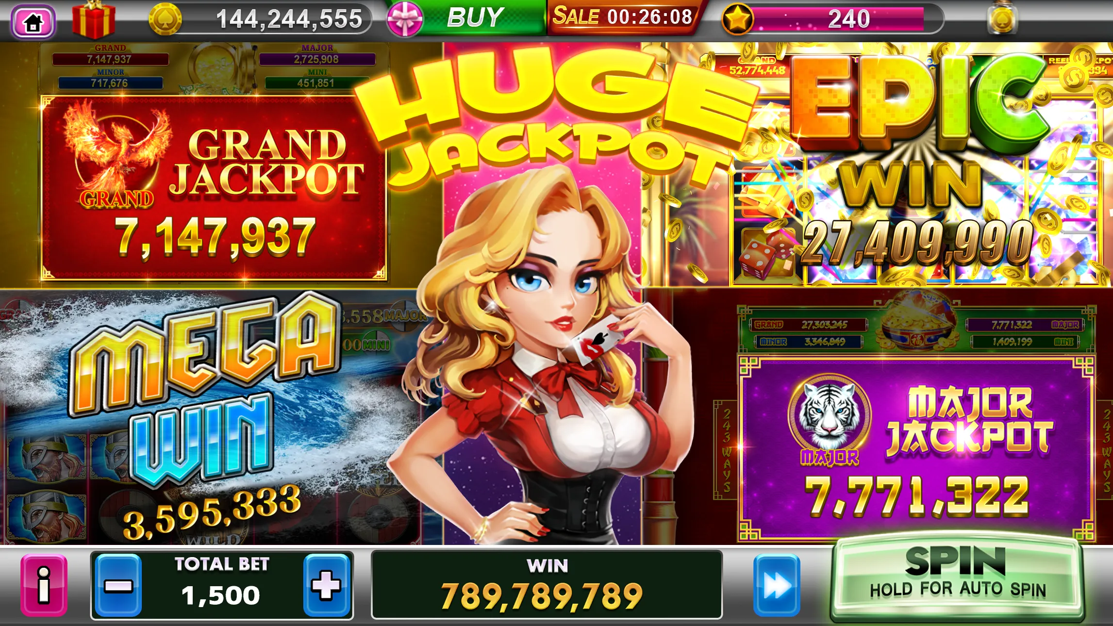 Galaxy Casino - Slots game | Indus Appstore | Screenshot