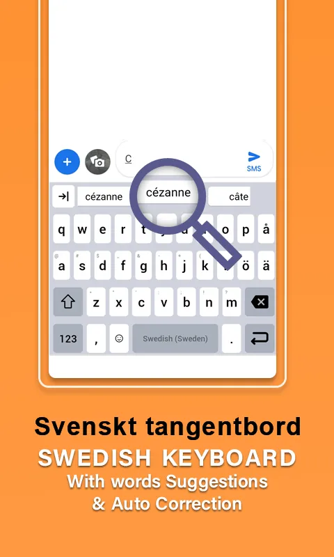 Swedish  Typing Keyboard APP | Indus Appstore | Screenshot