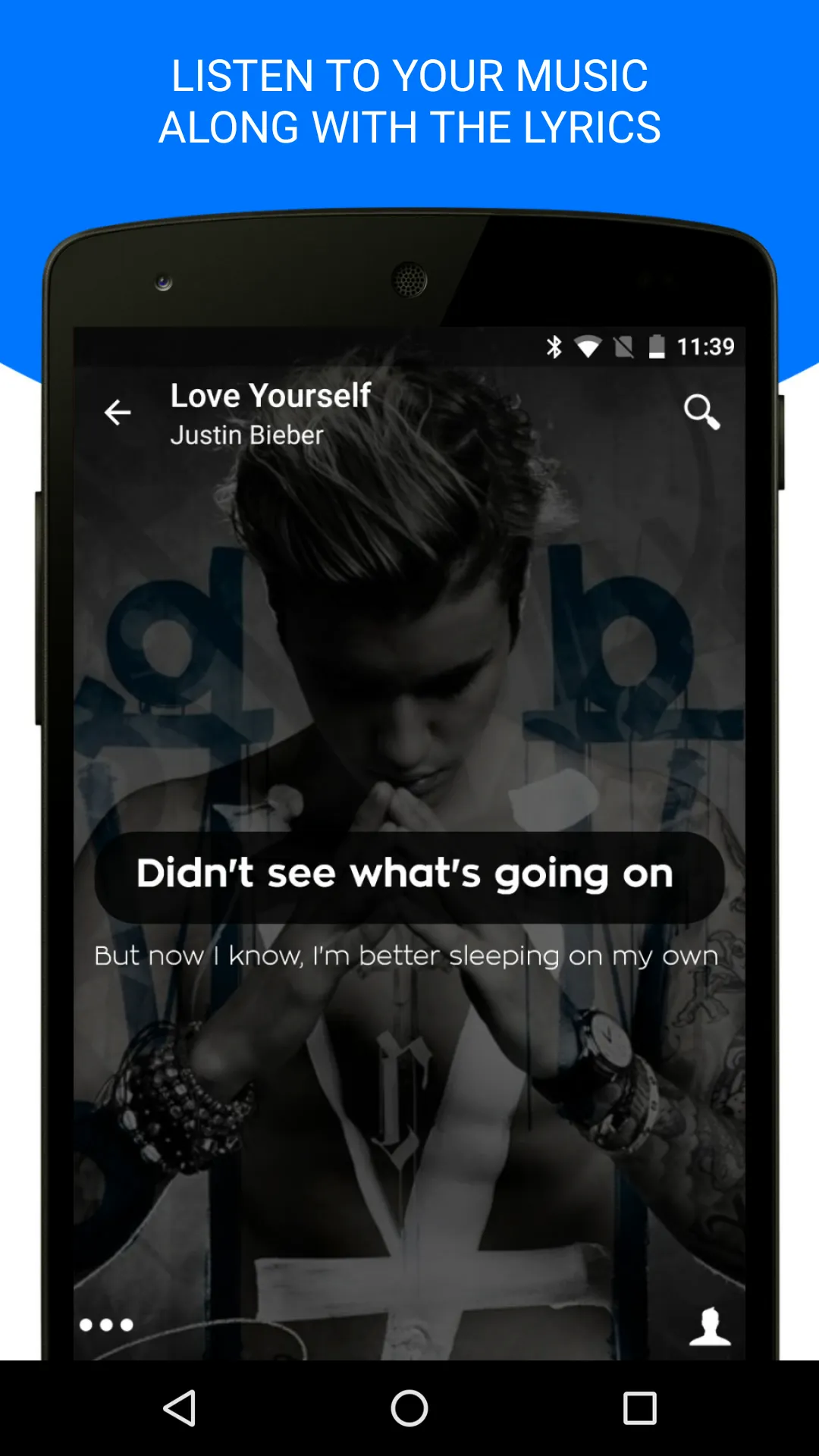 Lyrics Mania - Music Player | Indus Appstore | Screenshot