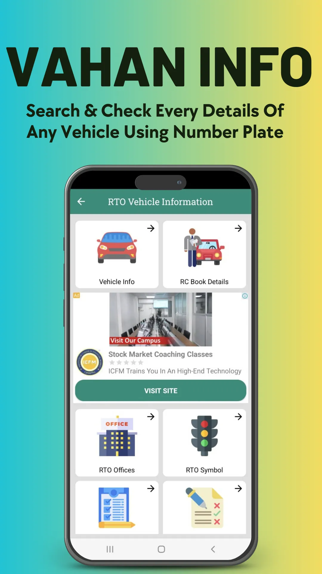 Vahan Info - RTO Vehicle Info | Indus Appstore | Screenshot