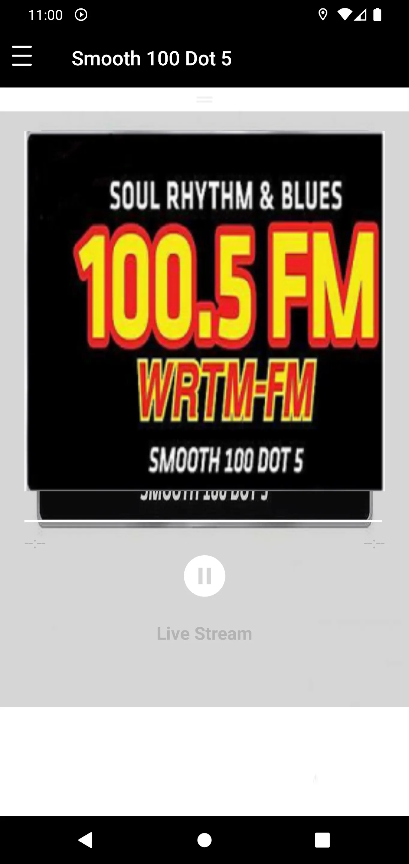 WRTM SMOOTHSOUL 100.5 | Indus Appstore | Screenshot