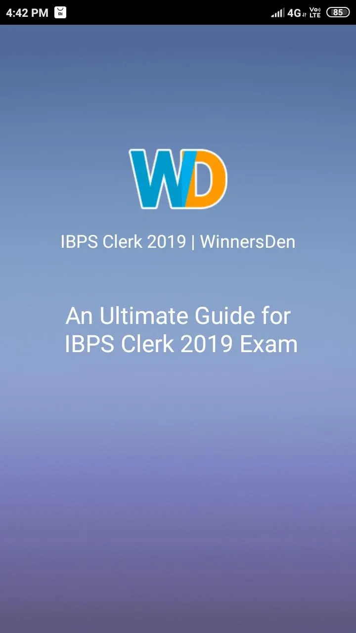 IBPS Clerk  | WinnersDen | Indus Appstore | Screenshot