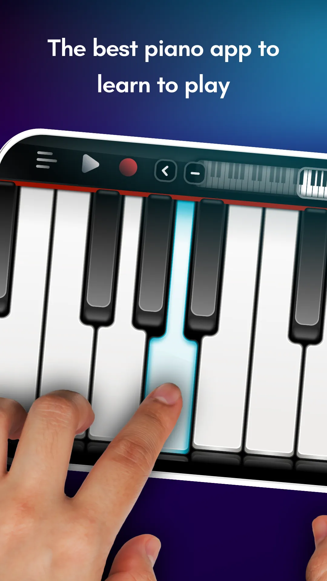 Real Piano electronic keyboard | Indus Appstore | Screenshot
