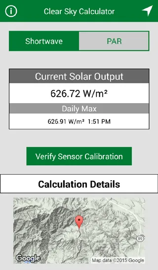 Clear Sky Calculator | Indus Appstore | Screenshot