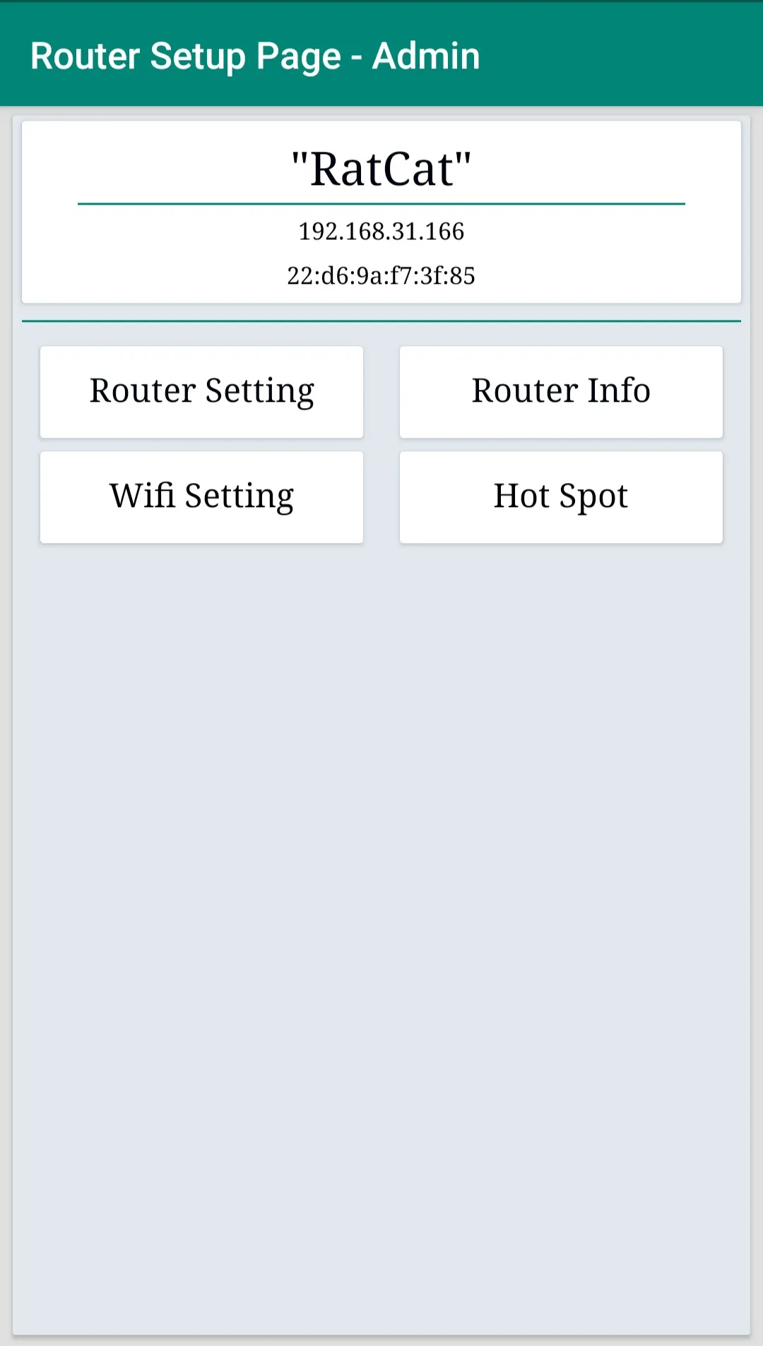 Router Setup Page | Indus Appstore | Screenshot