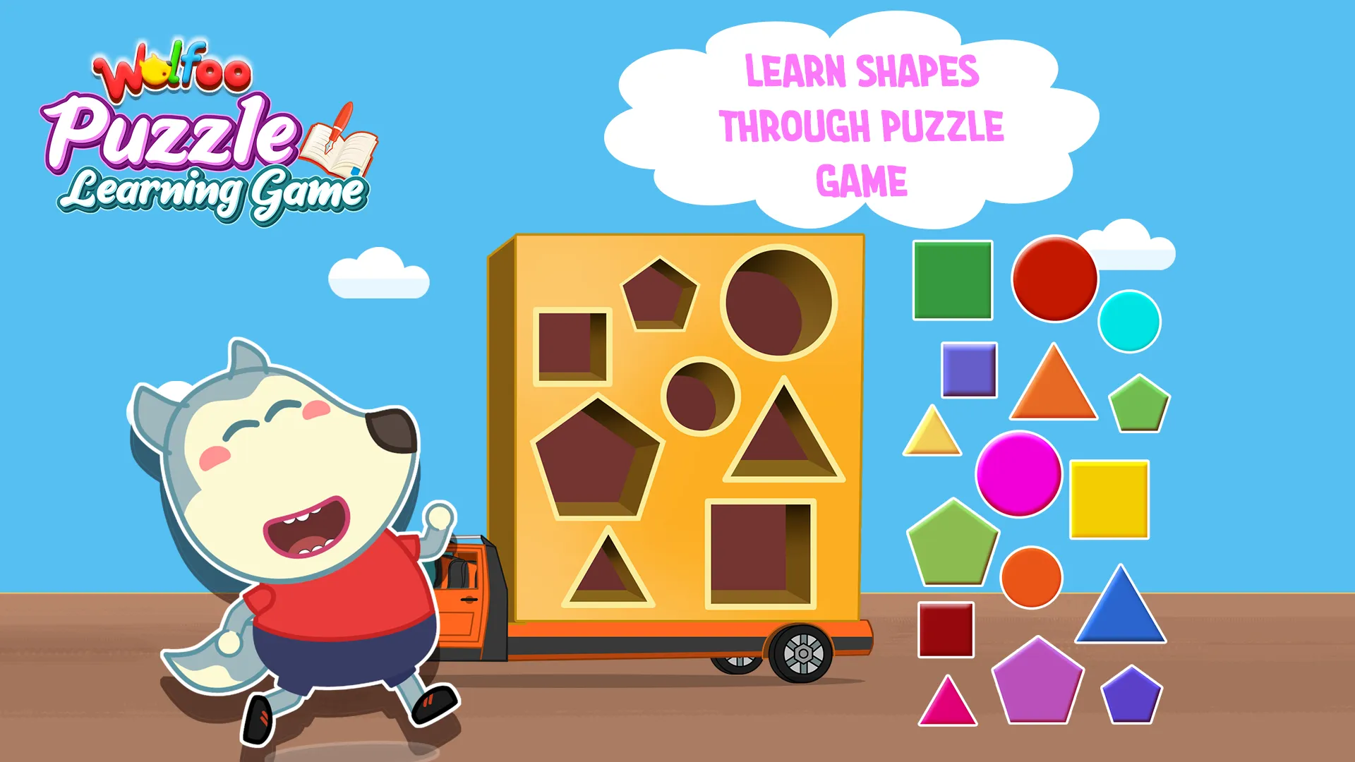 Wolfoo Puzzle Learning Game | Indus Appstore | Screenshot