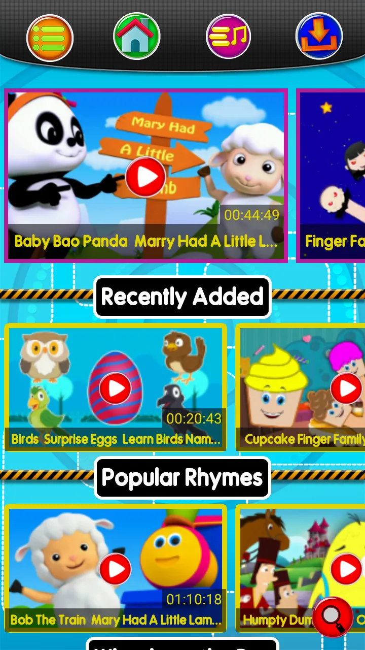 Nursery Rhymes World | Indus Appstore | Screenshot