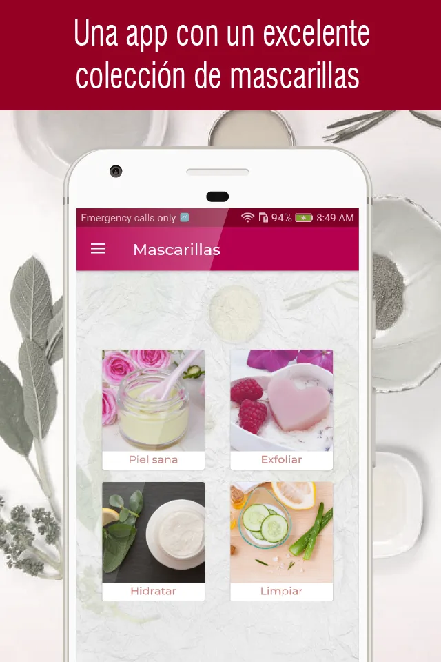 mascarillas caseras para cara | Indus Appstore | Screenshot