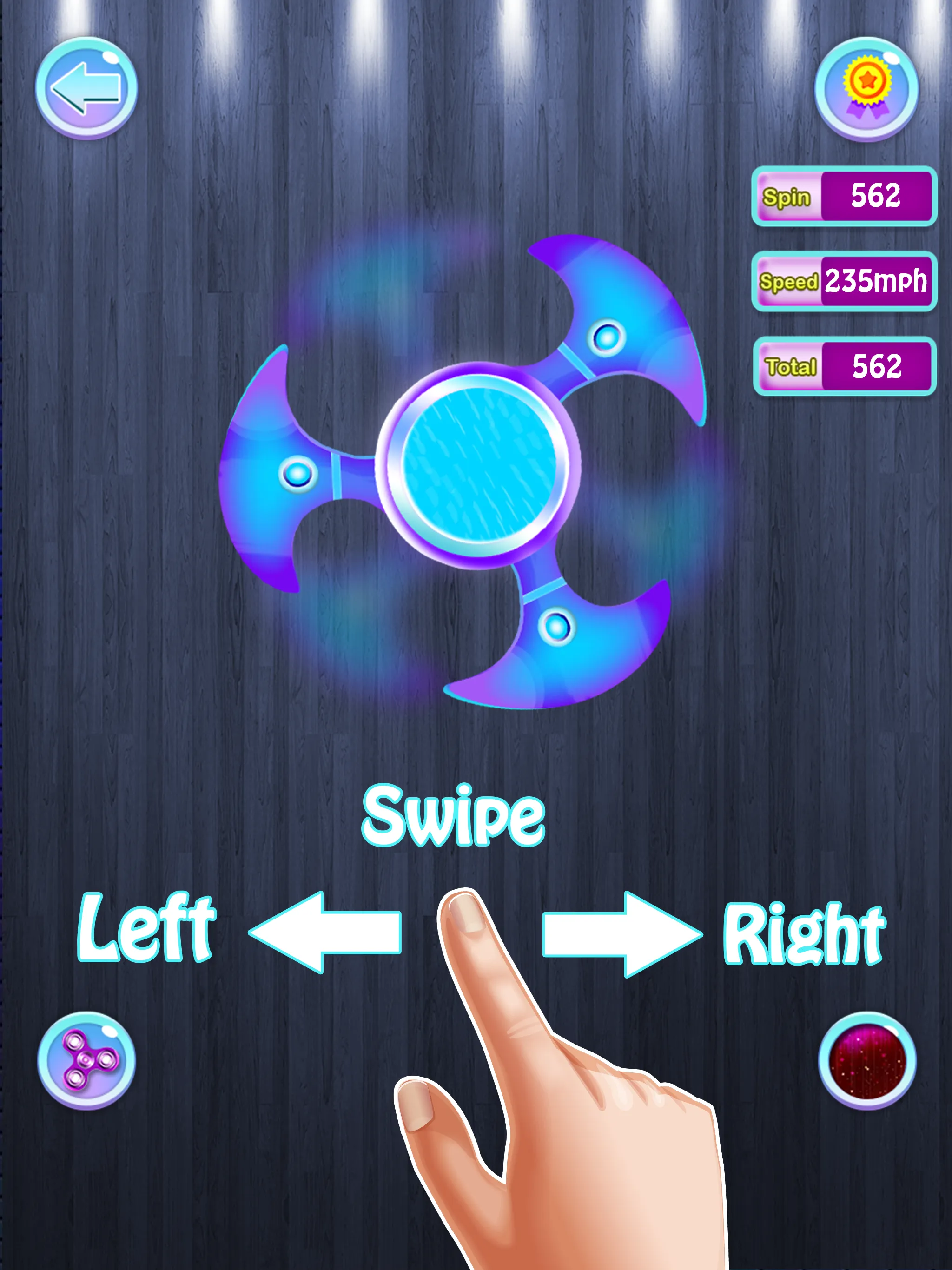 Fidget spinner : Hand spinner | Indus Appstore | Screenshot