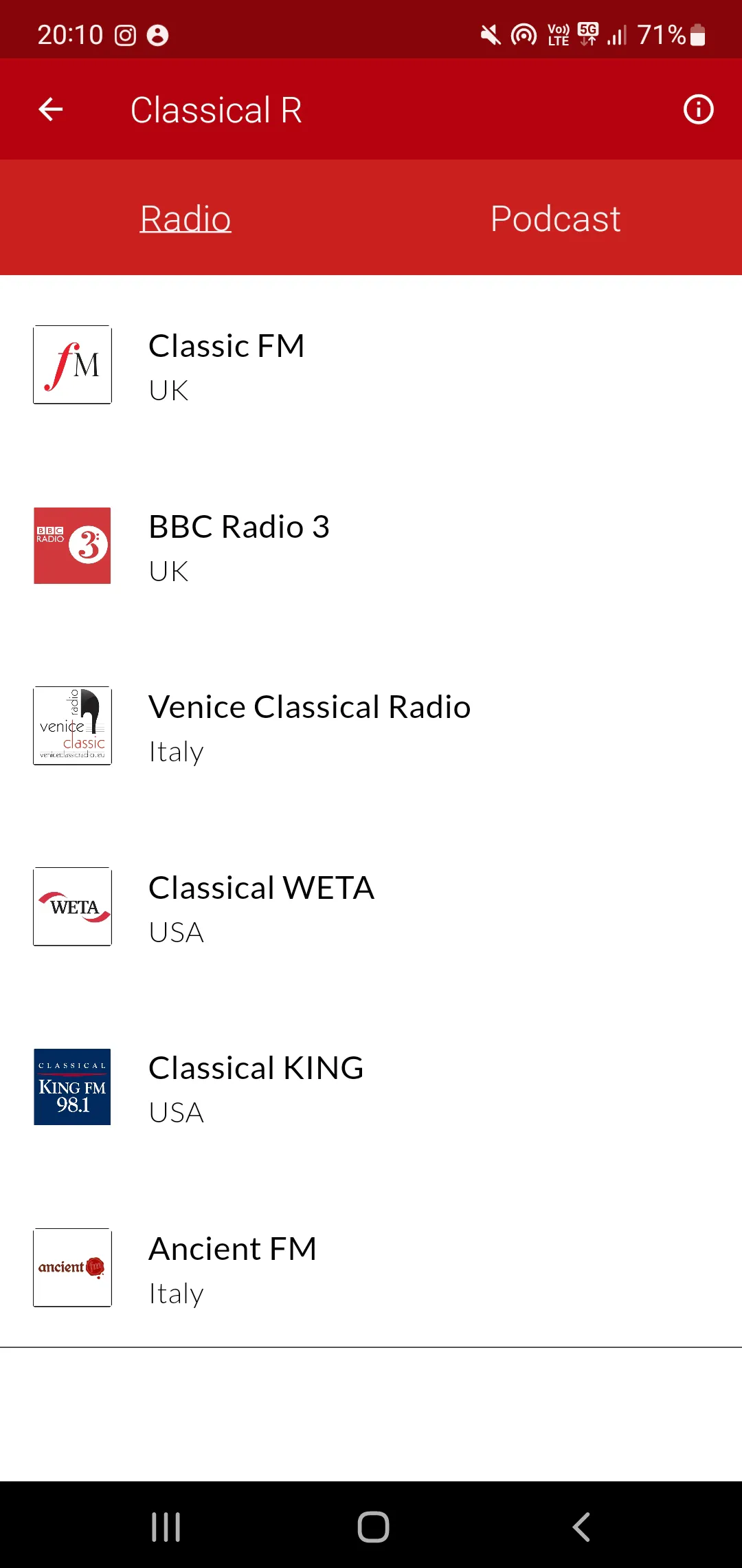 Radio Classic FM | Indus Appstore | Screenshot