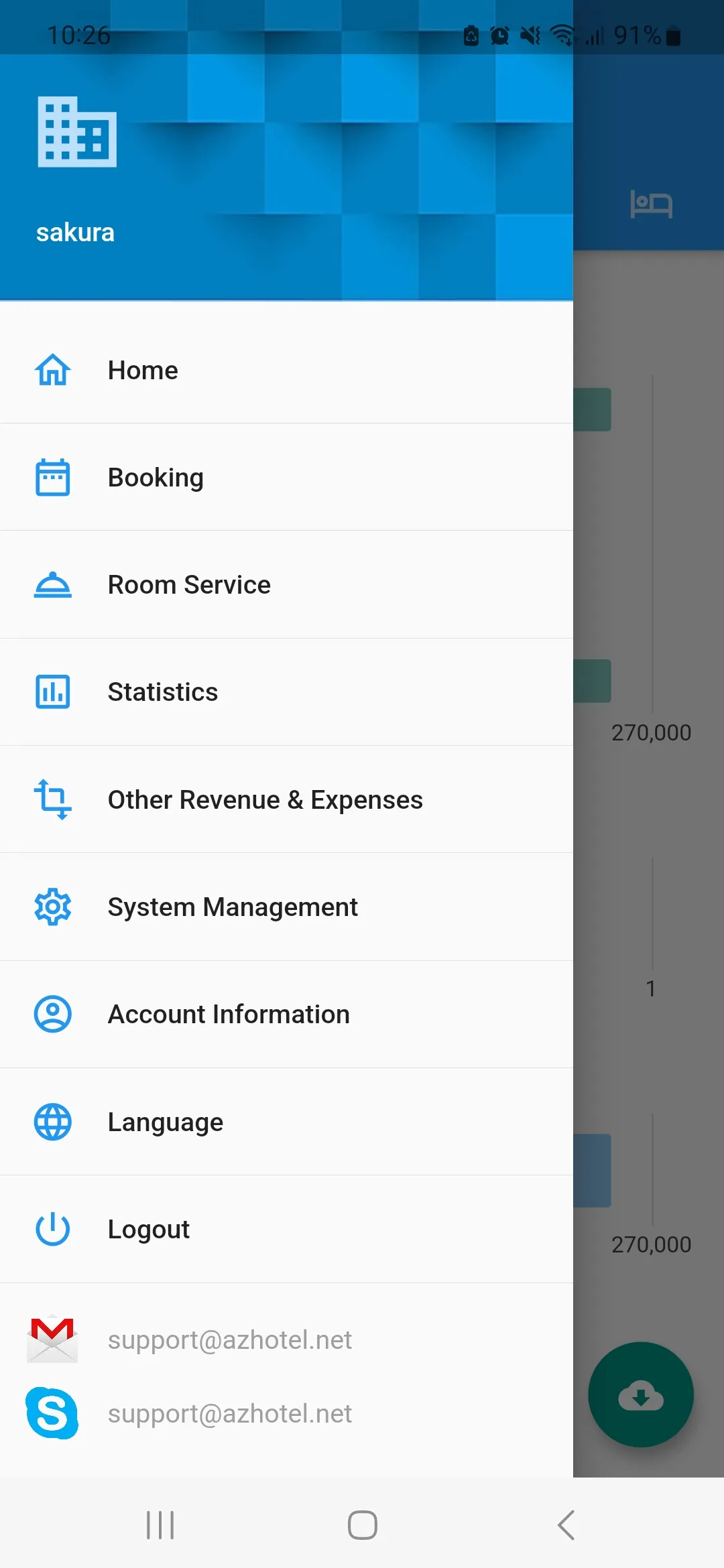 AzHotel - Hotel Management | Indus Appstore | Screenshot