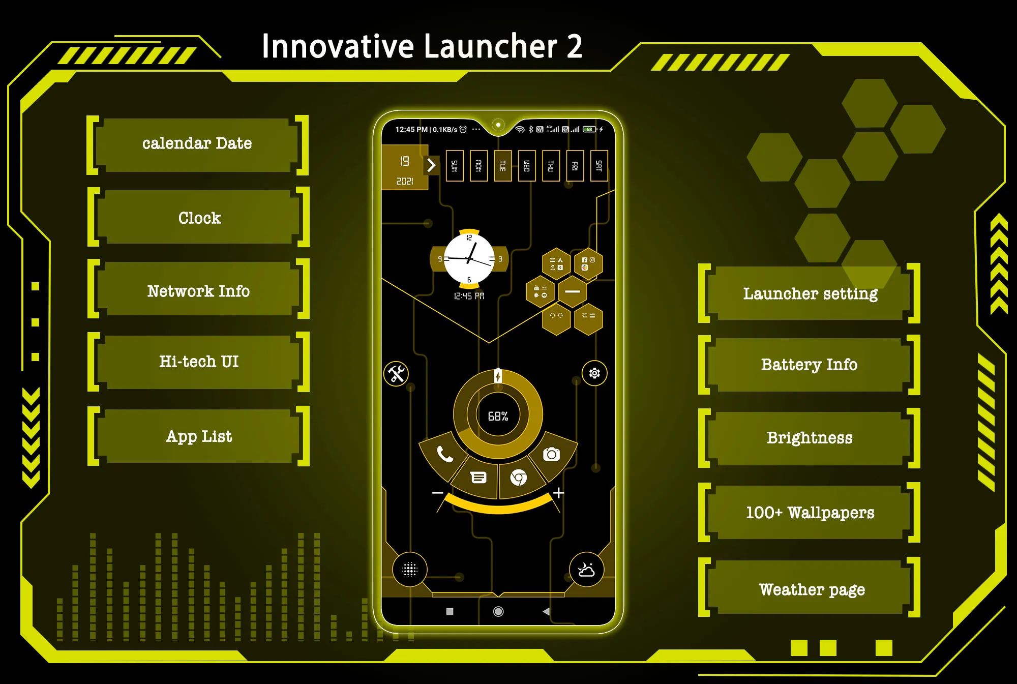 Innovative Launcher 2 -Applock | Indus Appstore | Screenshot