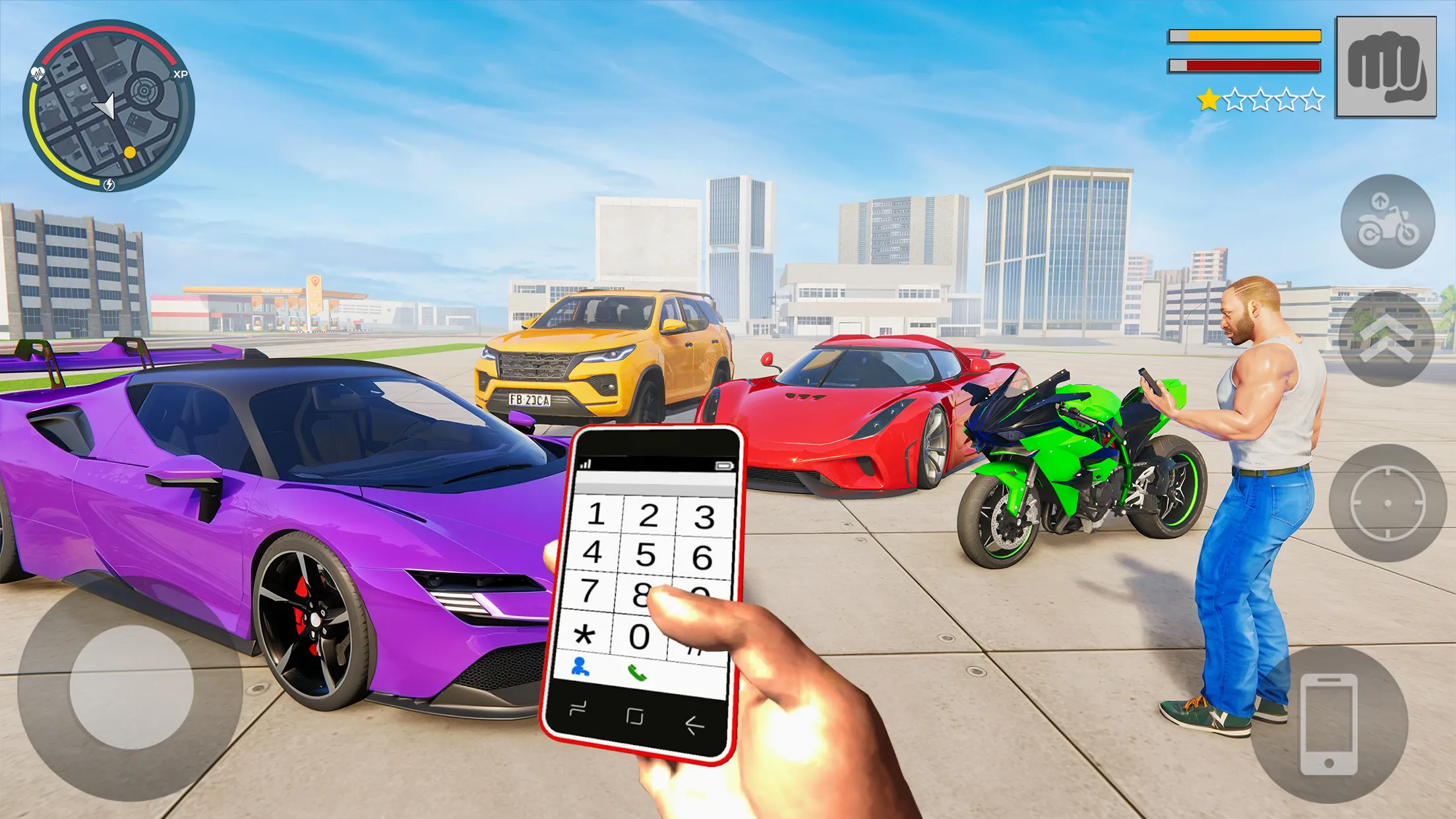 Indian Bike Crime Mafia City | Indus Appstore | Screenshot