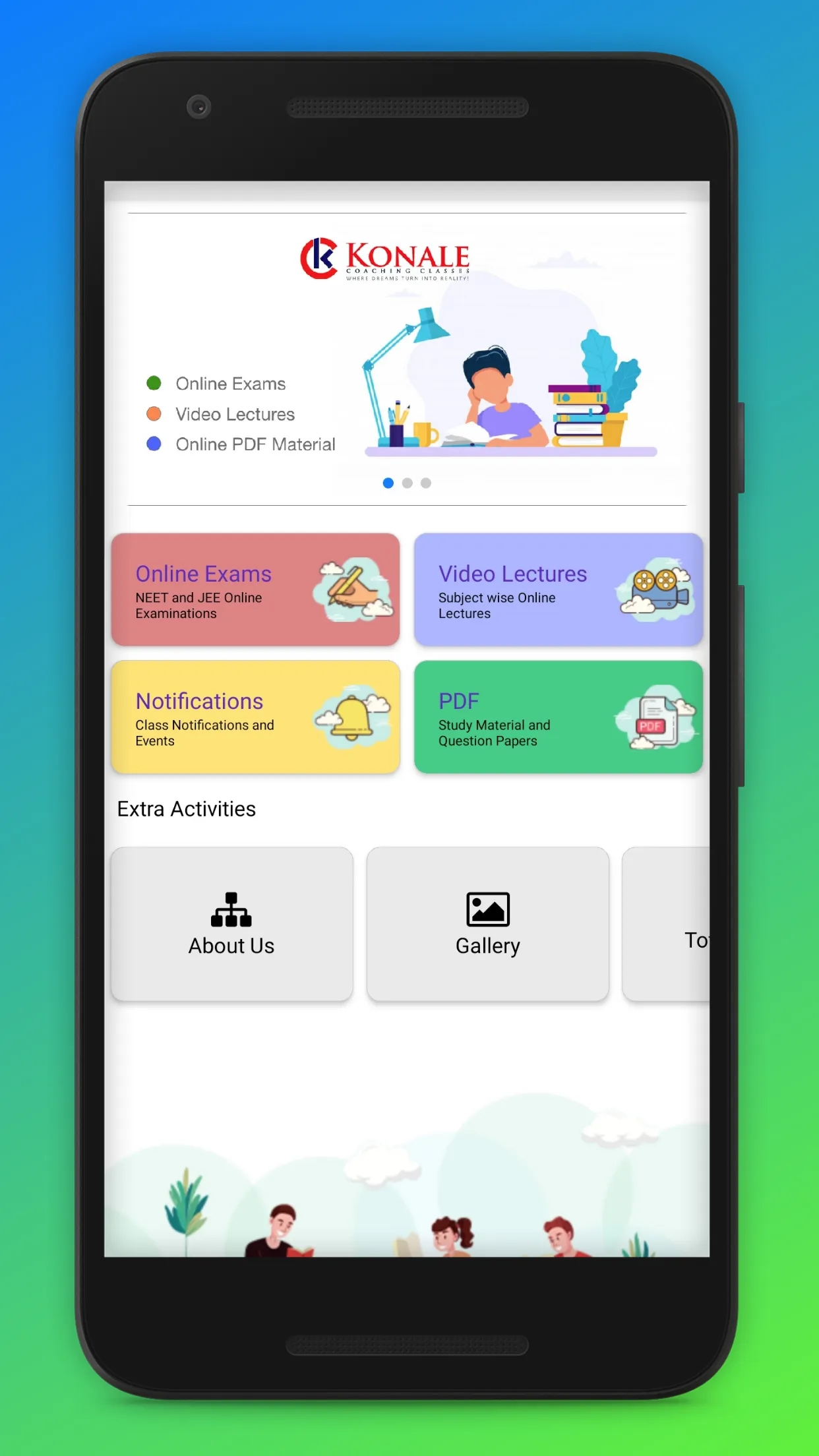 Konale Coaching Classes | Indus Appstore | Screenshot