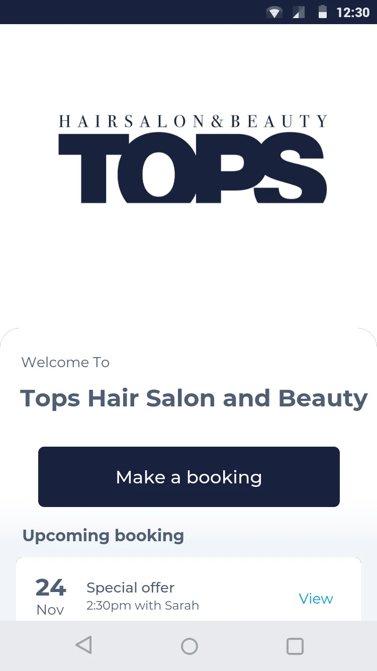 Tops Hair Salon and Beauty | Indus Appstore | Screenshot