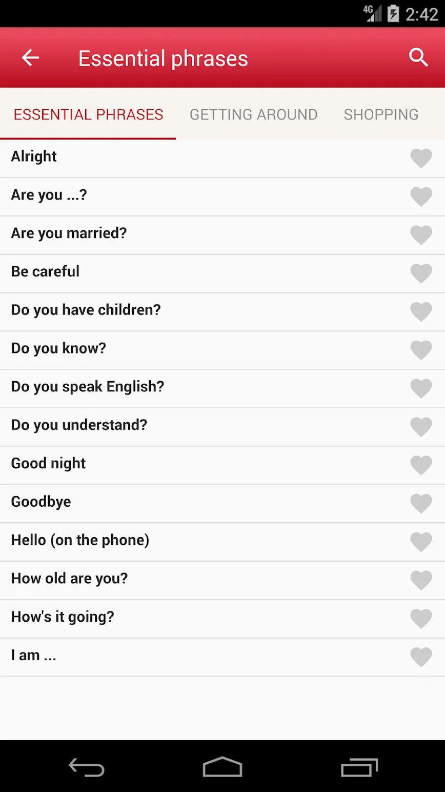 Moroccan Arabic Phrasebook | Indus Appstore | Screenshot