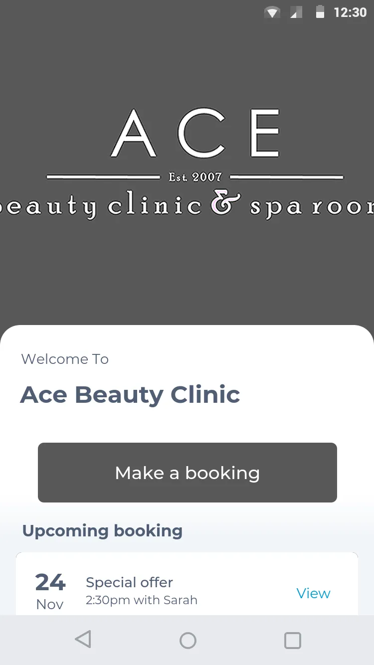 Ace Beauty Clinic | Indus Appstore | Screenshot