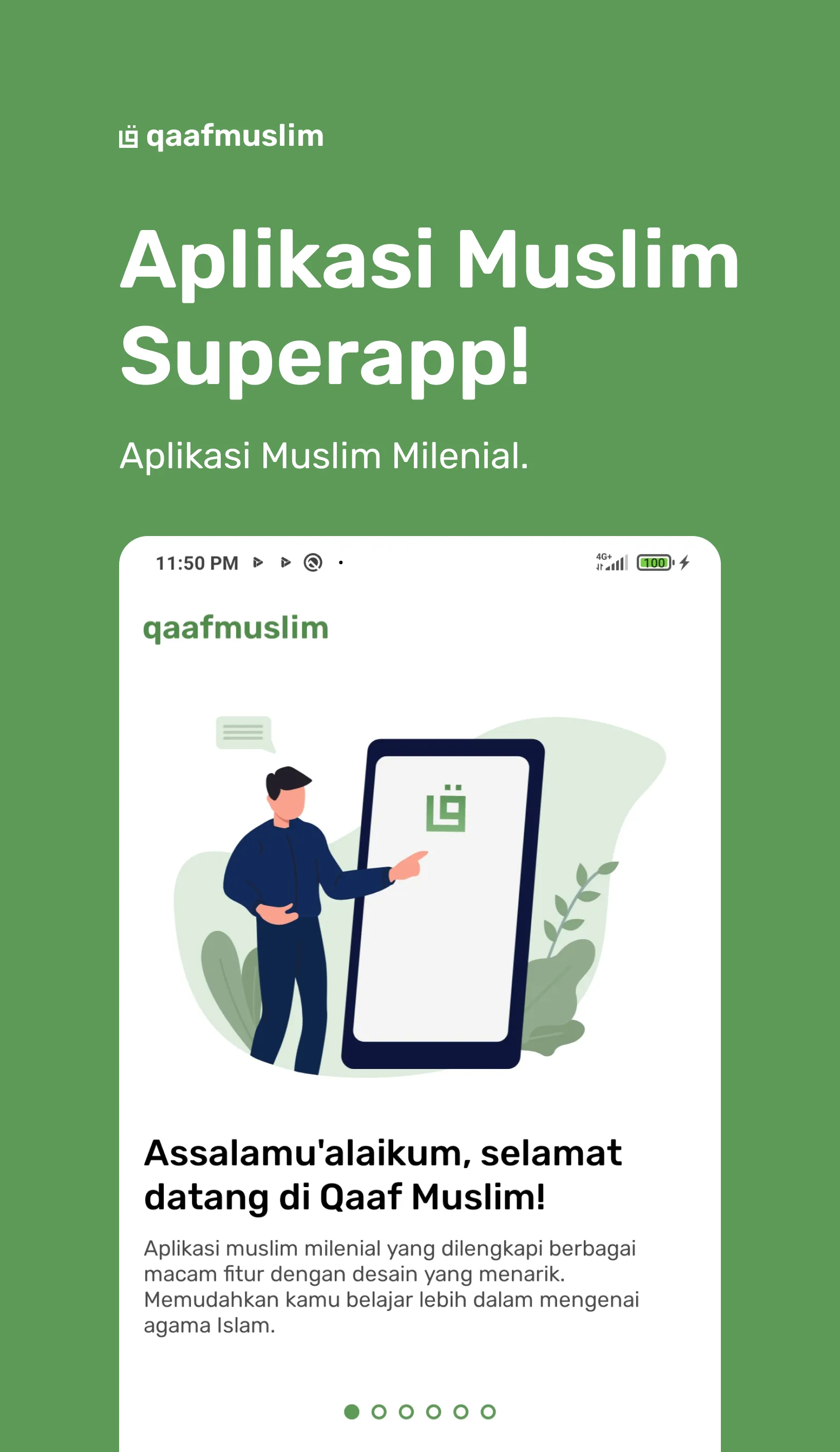 Qaaf Muslim: Quran & Prayer | Indus Appstore | Screenshot