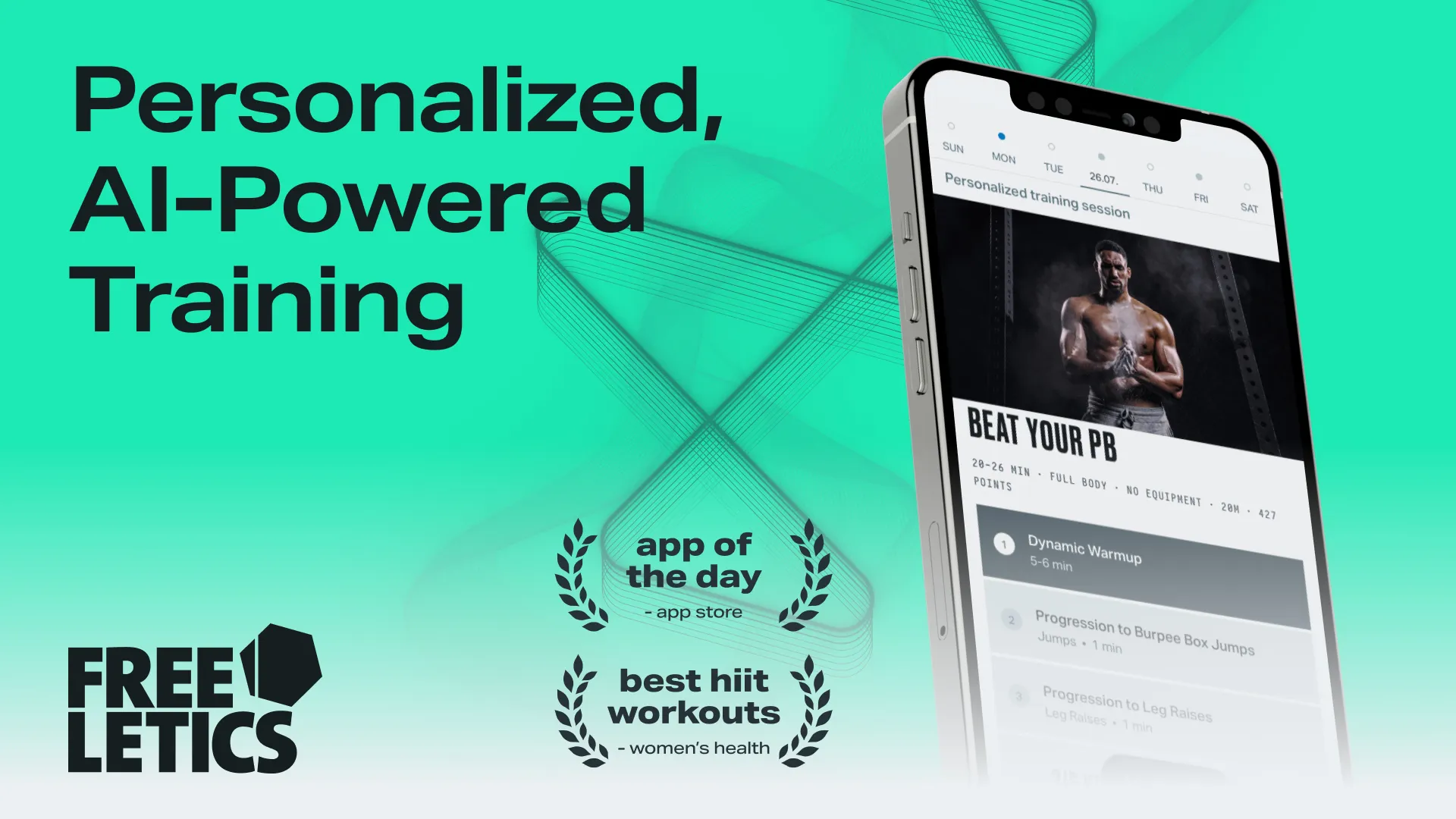 Freeletics: Fitness Workouts | Indus Appstore | Screenshot
