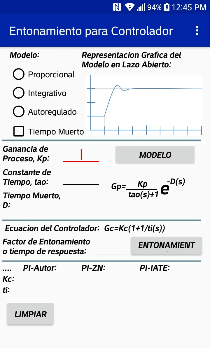 Entonamiento para Controlador | Indus Appstore | Screenshot