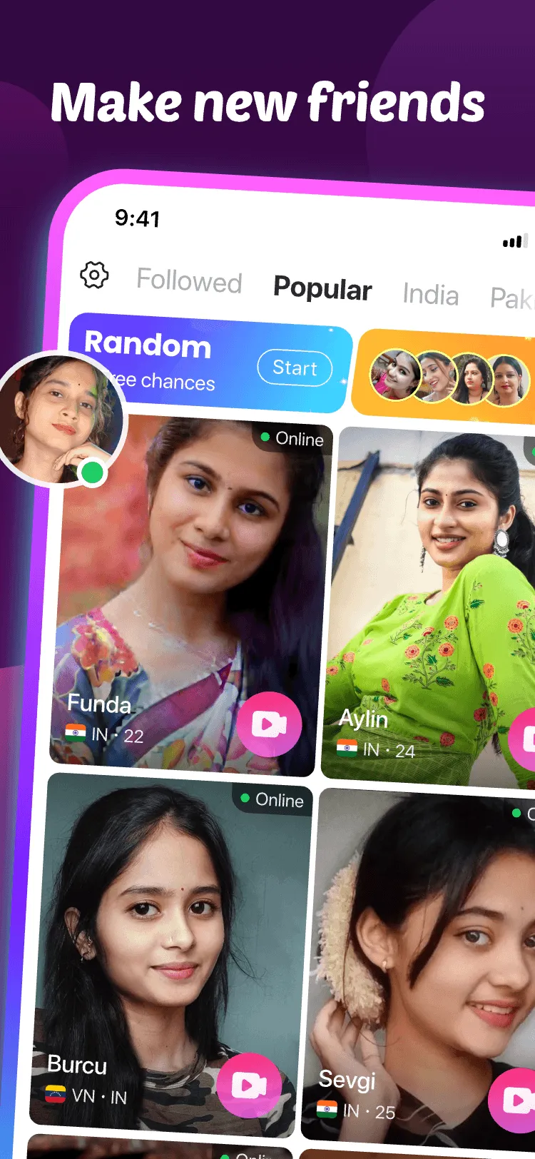 Ten Lite - Meet & Video Call | Indus Appstore | Screenshot