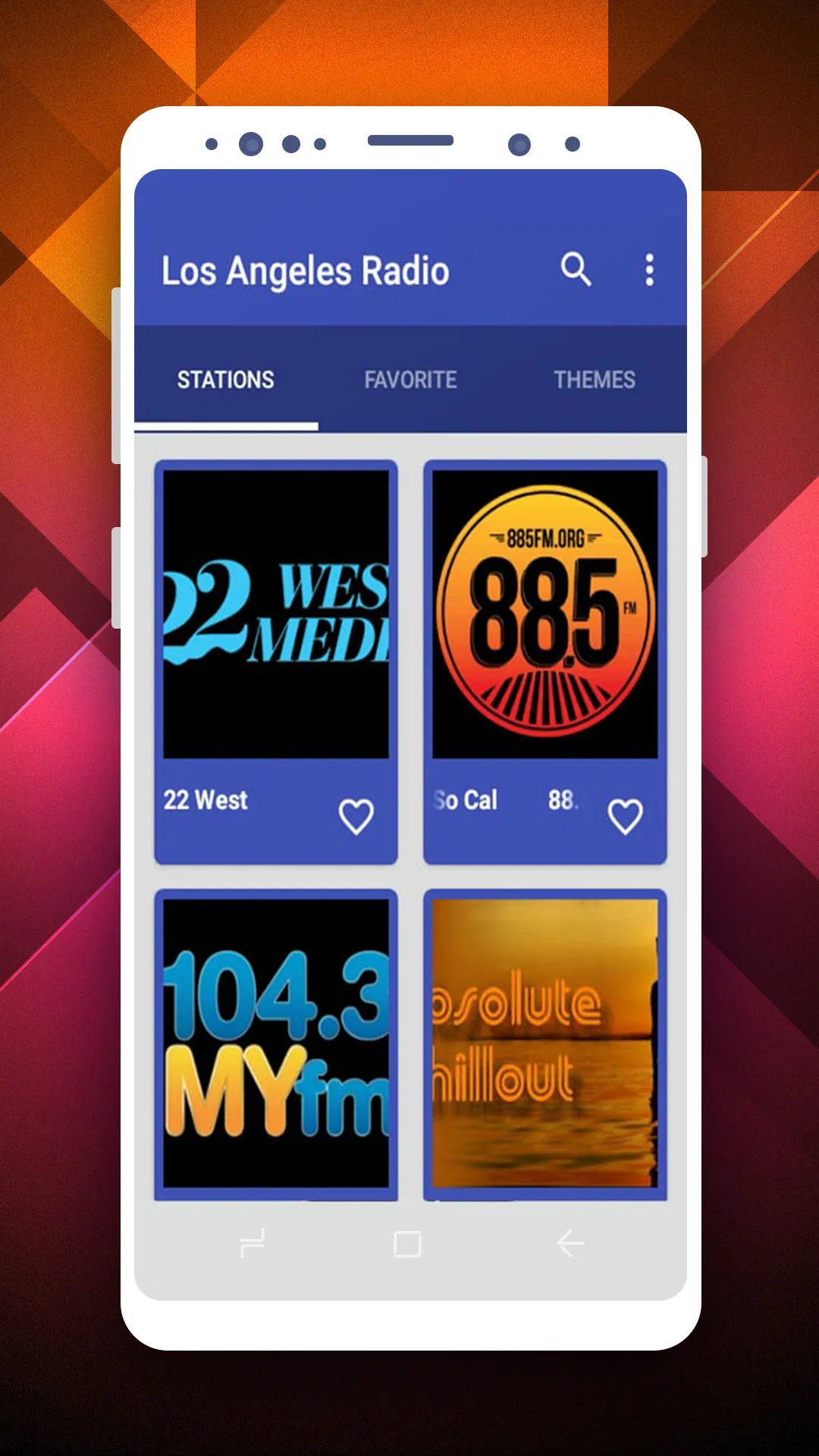 Los Angeles Radio Stations | Indus Appstore | Screenshot