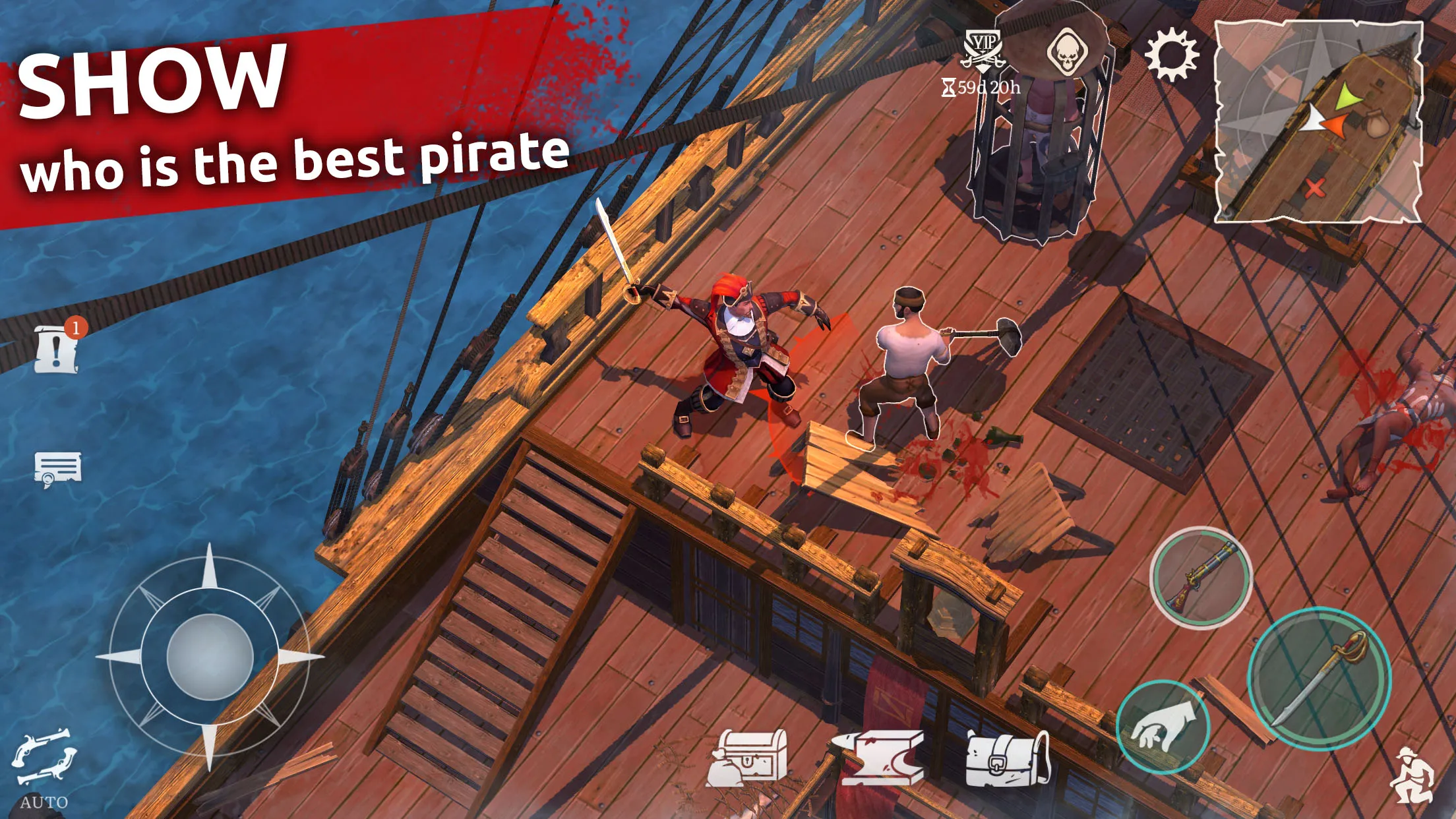 Mutiny: Pirate Survival RPG | Indus Appstore | Screenshot