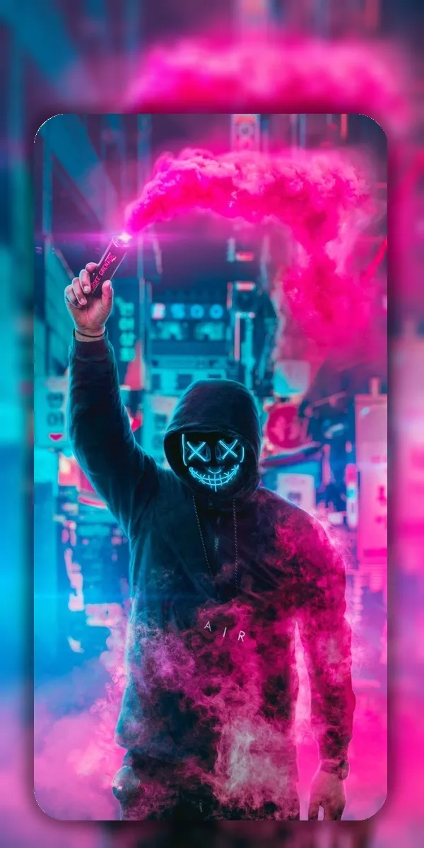 Neon Wallpaper In 4K Colorful | Indus Appstore | Screenshot