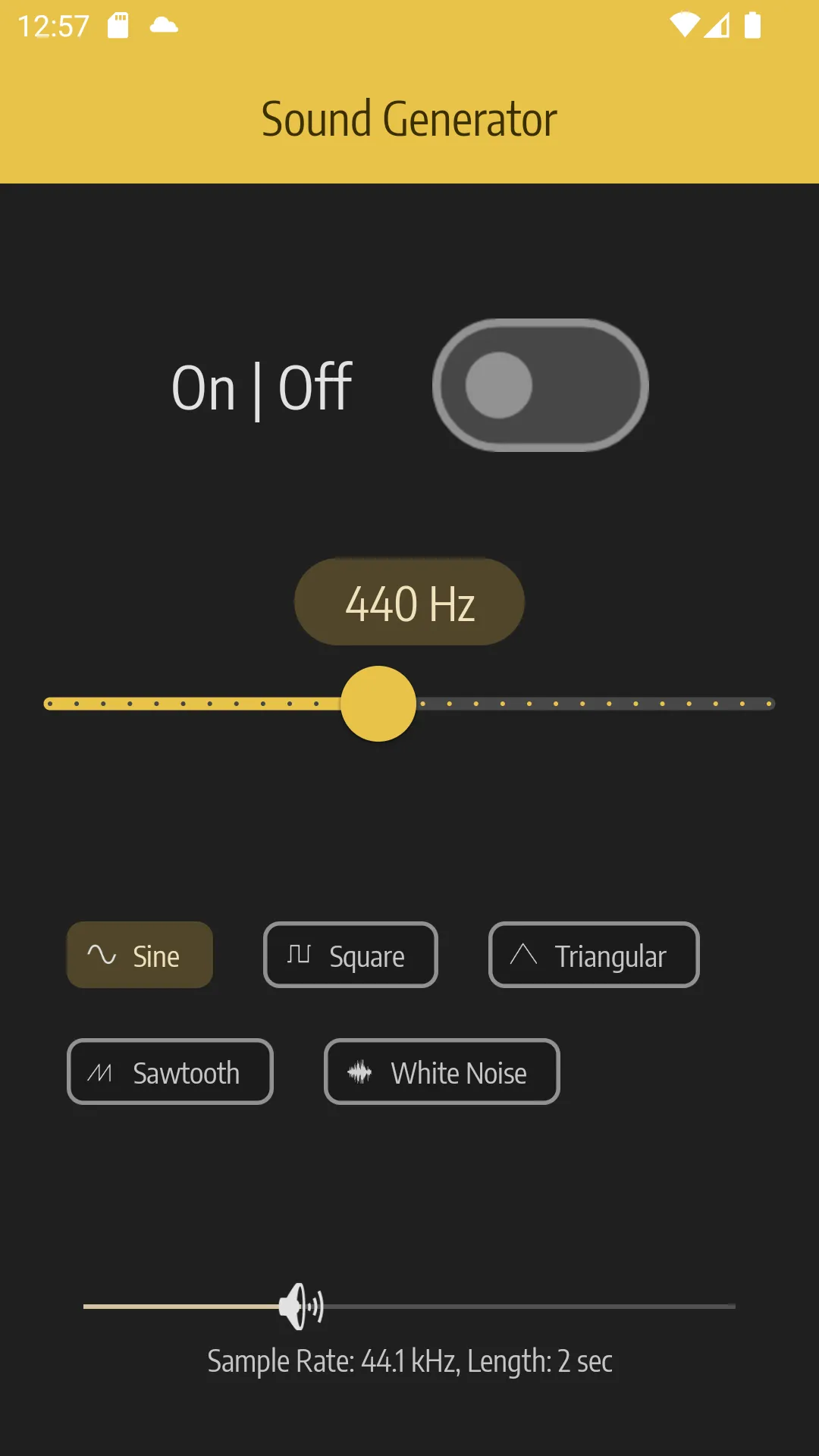 Sound Generator | Indus Appstore | Screenshot