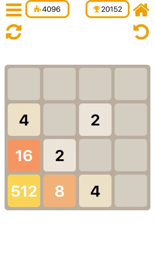 2048 - number puzzle game | Indus Appstore | Screenshot