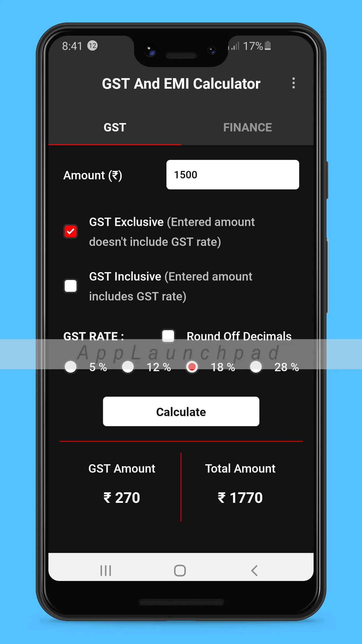 GST Calculator | Indus Appstore | Screenshot