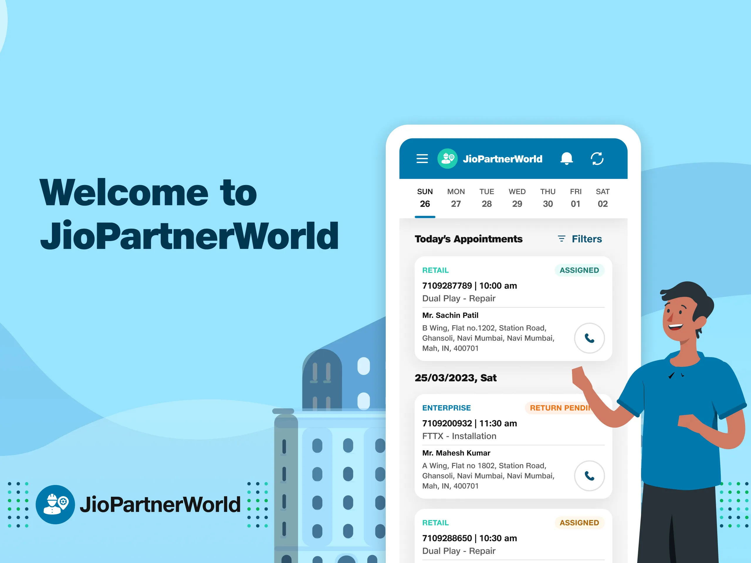 Jio Partner World | Indus Appstore | Screenshot