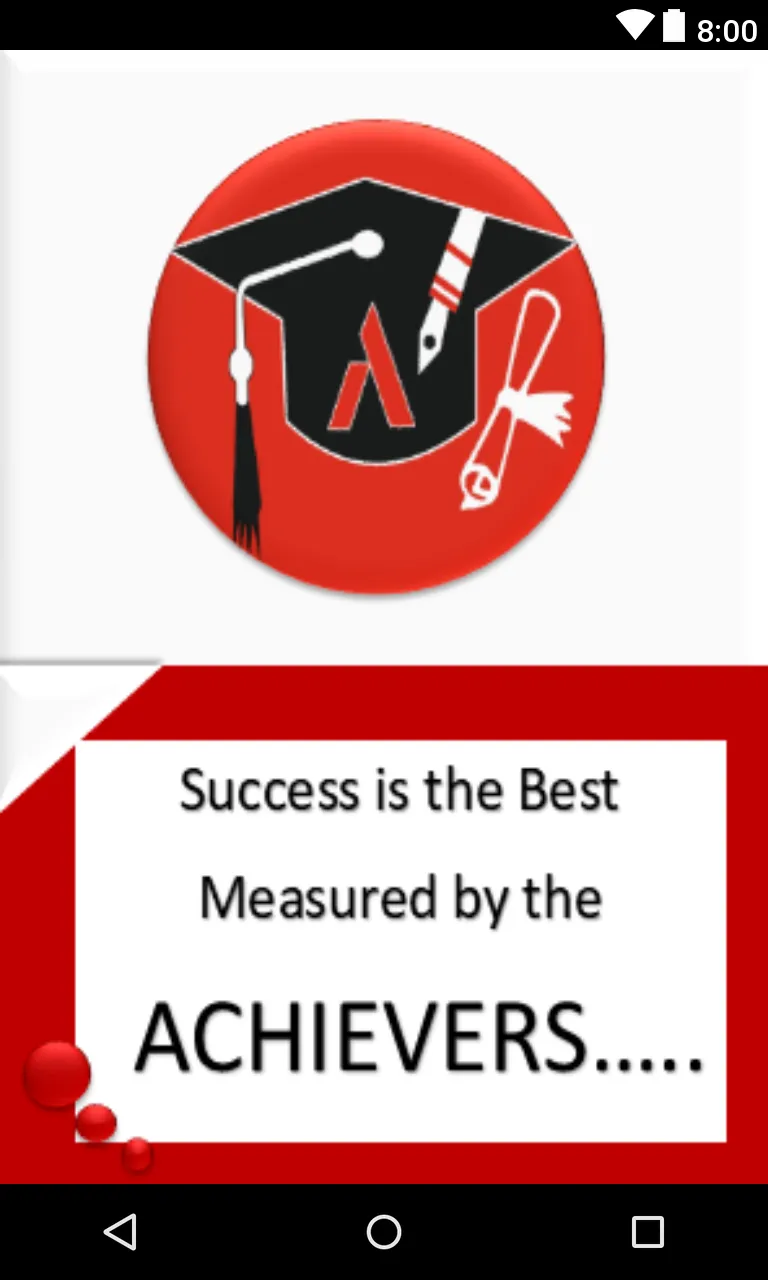 Achievers Academy | Indus Appstore | Screenshot