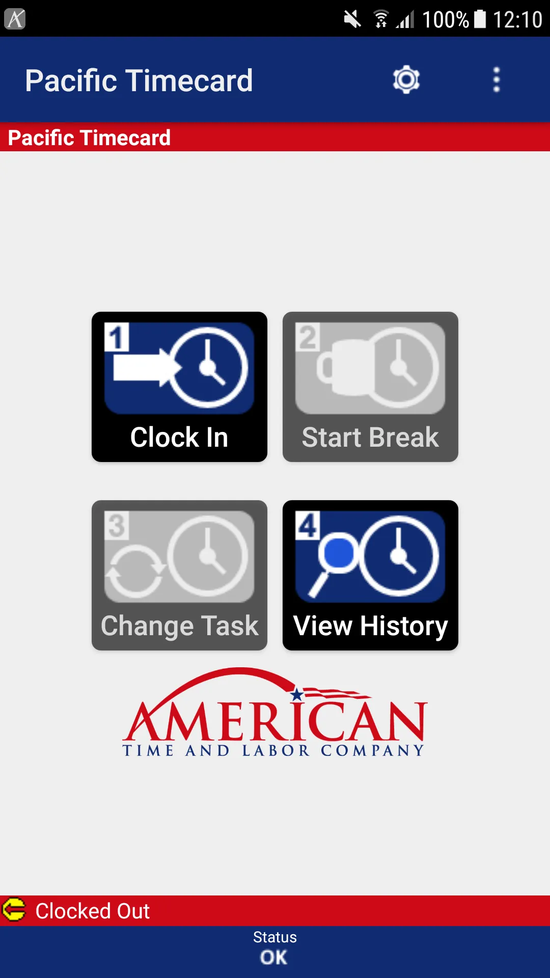 American Pacific Timecard | Indus Appstore | Screenshot