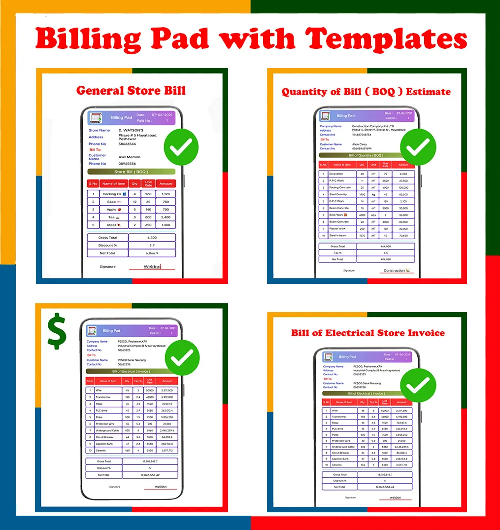 Billing Pad - Invoicing | Indus Appstore | Screenshot